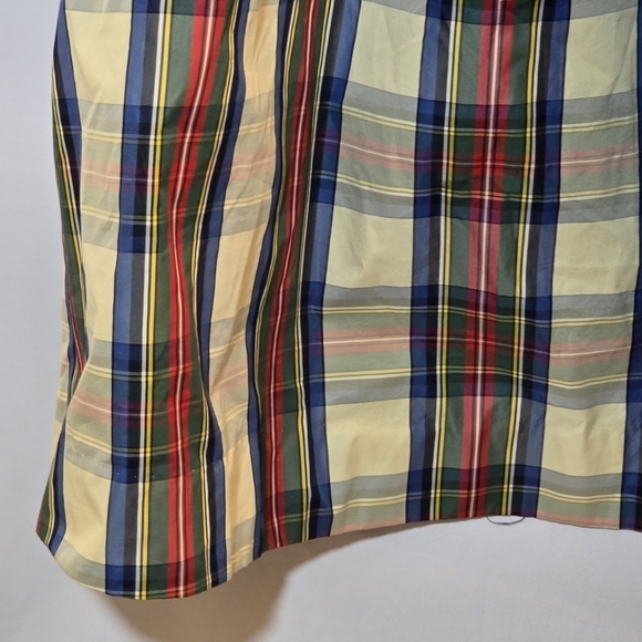 Crewcuts Girls Holiday Christmas Party Plaid Glitter Sequin Dress, sz 16 - Picture 4 of 9